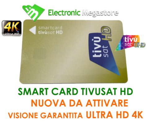 smart card tivusat prezzo|TESSERA TIVUSAT TIVU SAT TIVù T.